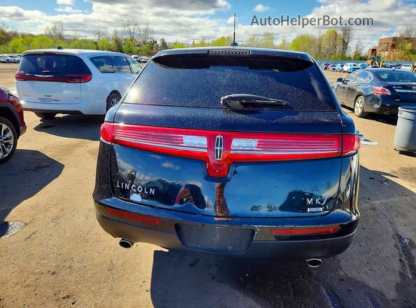 2LMHJ5NK5JBL02598 2018 LINCOLN MKT Black Widok wnętrza z przodu