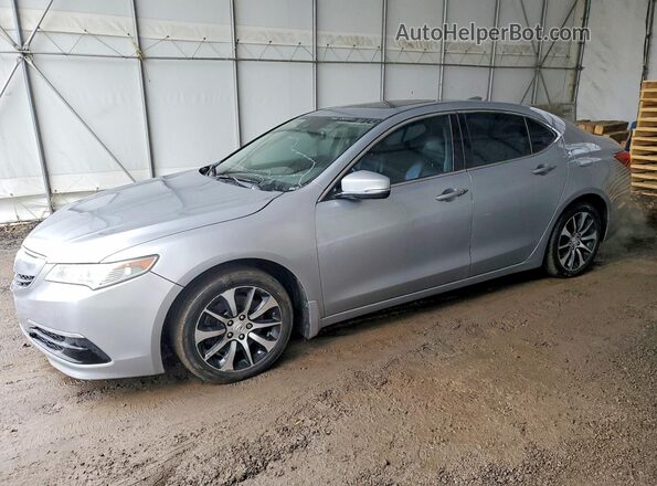 19UUB1F53HA800674 2017 ACURA TLX Серебряный Передняя левая четверть