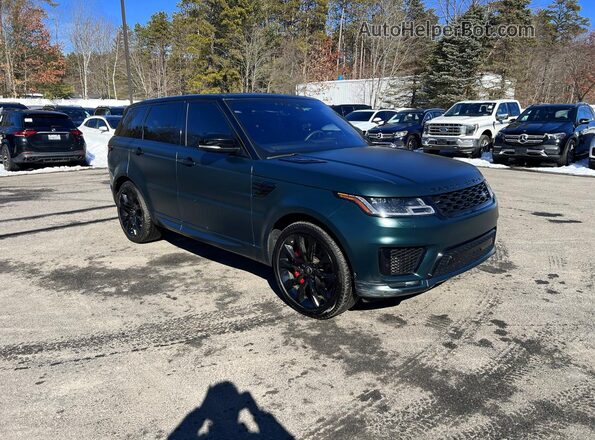SALWS2RU6MA757967 2021 LAND ROVER RANGE ROVER Green Tył prawy