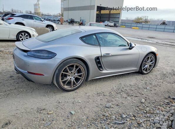 WP0AA2A81KS260996 2019 PORSCHE CAYMAN Серый Передняя правая четверть