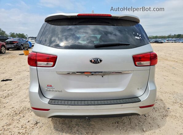 KNDMB5C18J6397761 2018 KIA SEDONA Серый Вид салона спереди