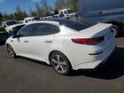 2019 Kia Optima S Белый vin: 5XXGT4L36KG316829
