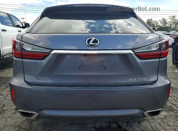 2T2ZZMCA6HC078823 2017 LEXUS RX 350 Серый Вид салона спереди