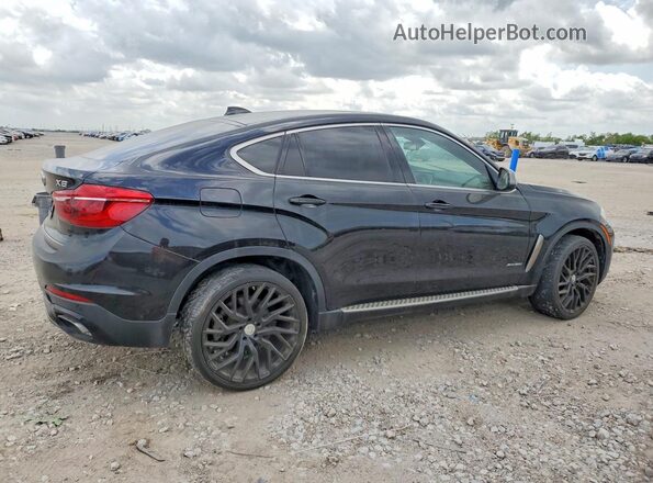 5UXKU6C57G0S82461 2016 BMW X6 Черный Передняя правая четверть