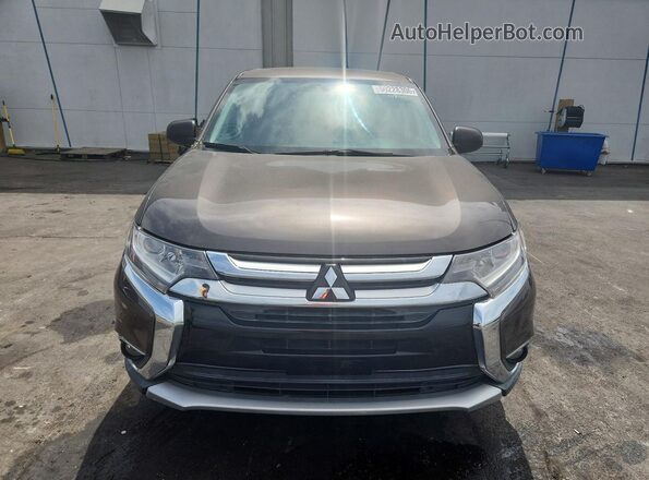 JA4AD2A32JZ006547 2018 MITSUBISHI OUTLANDER Коричневый Вид сзади