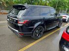 2020 Land Rover Range Rover Sport Hse Черный vin: SALWR2SU6LA705243