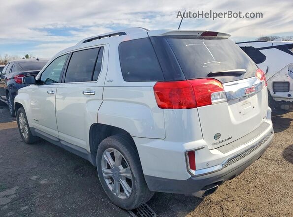 2GKFLUEK5H6150373 2017 GMC TERRAIN Белый Задняя правая четверть