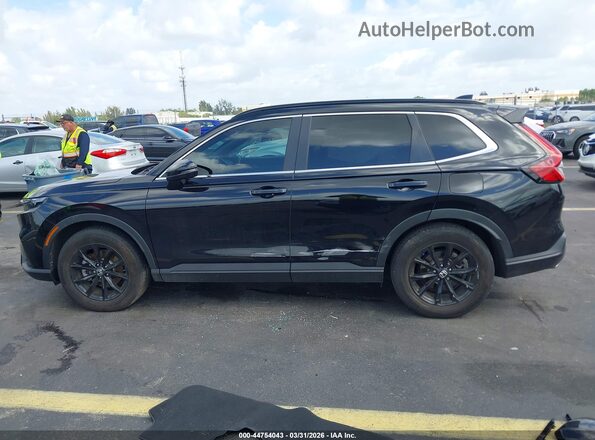 7FARS5H80SE022131 2025 HONDA CR-V HYBRID Черный Вид задней части салона