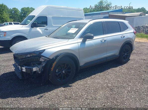 7FARS5H82SE021613 2025 HONDA CR-V HYBRID Серебряный Передняя левая четверть