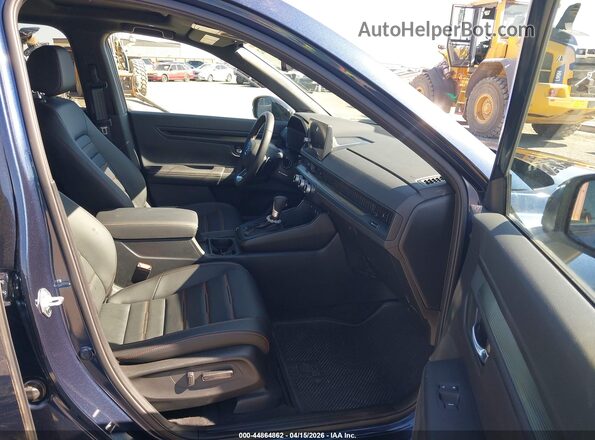 7FARS5H82TE018860 2026 HONDA CR-V HYBRID Синий Вид салона спереди