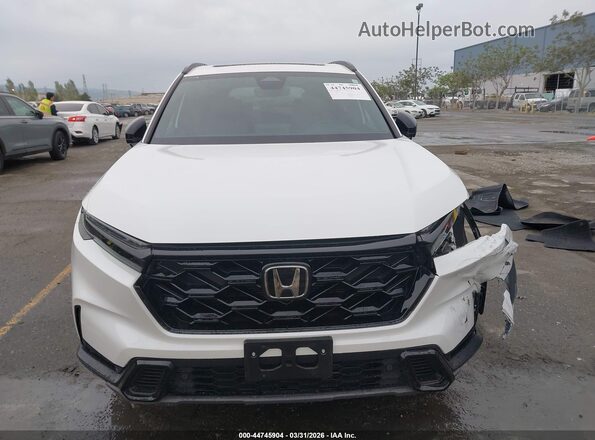 7FARS5H89SE004534 2025 HONDA CR-V HYBRID Белый Вид щитка приборов