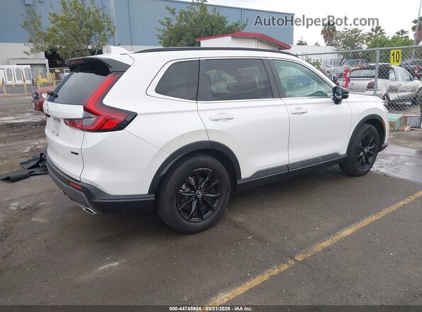 7FARS5H89SE004534 2025 HONDA CR-V HYBRID Белый Задняя правая четверть