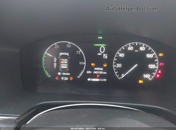 7FARS5H89SE004534 2025 HONDA CR-V HYBRID Белый Вид задних сидений
