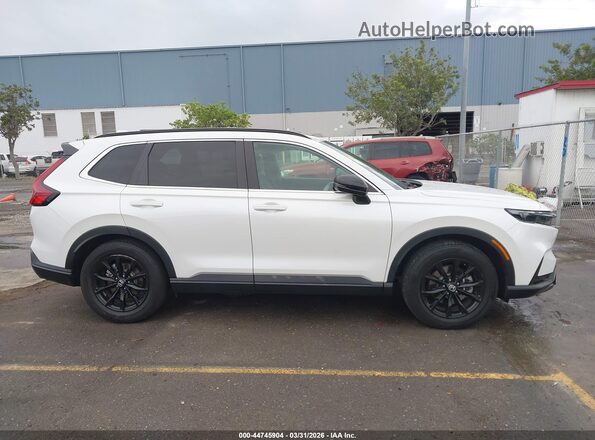 7FARS5H89SE004534 2025 HONDA CR-V HYBRID Белый Вид задней части салона