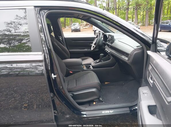 7FARS6H50RE025455 2024 HONDA CR-V HYBRID Черный Вид салона спереди