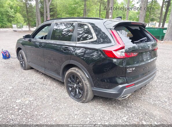 7FARS6H50RE025455 2024 HONDA CR-V HYBRID Черный Задняя левая четверть