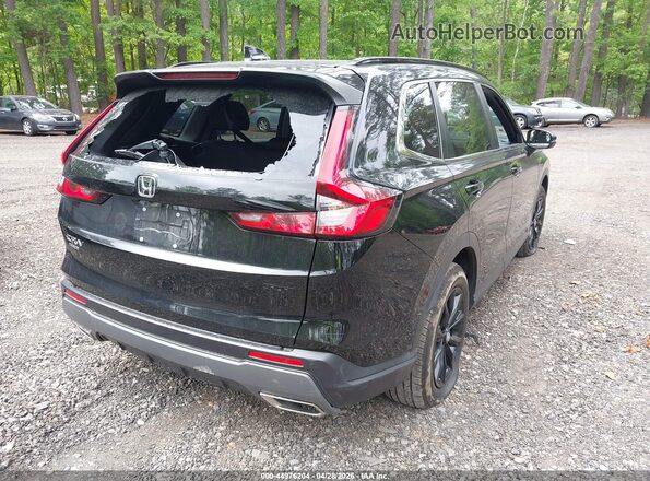 7FARS6H50RE025455 2024 HONDA CR-V HYBRID Черный Задняя правая четверть