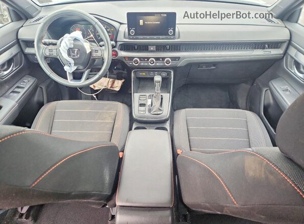 7FARS6H58RE041774 2024 HONDA CR-V Серебряный Вид панели приборов