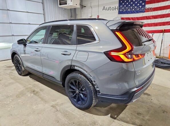 7FARS6H5XSE108512 2025 HONDA CR-V Синий Задняя левая четверть