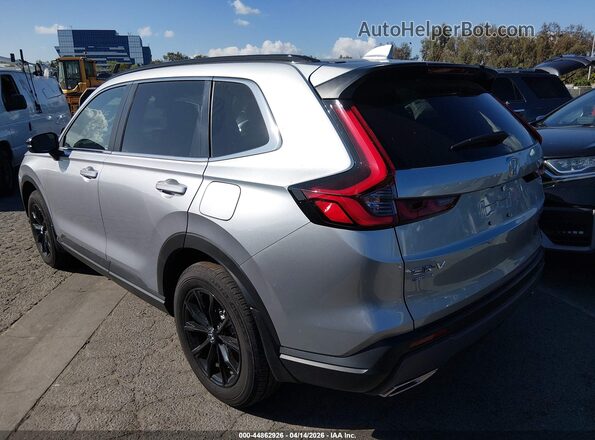 7FARS6H82SE033539 2025 HONDA CR-V HYBRID Gray Задня ліва чверть