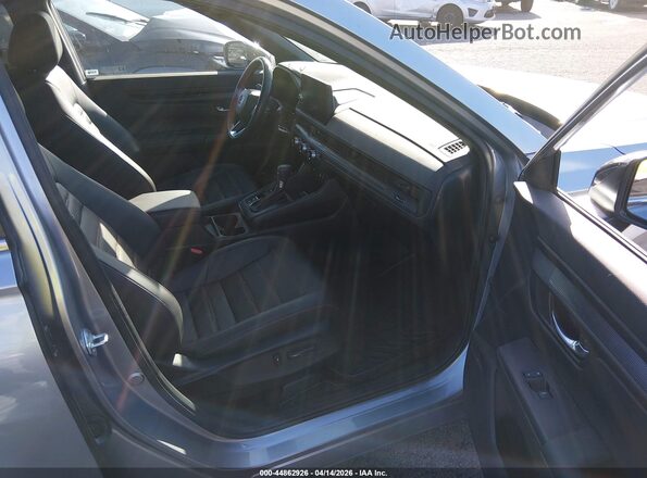 7FARS6H82SE033539 2025 HONDA CR-V HYBRID Gray Вид салону спереду