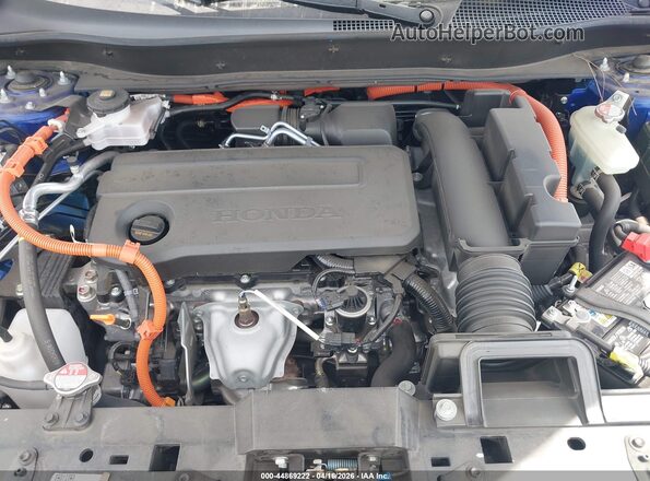 7FARS6H84SE026110 2025 HONDA CR-V HYBRID Синий Вид сзади