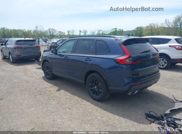 7FARS6H87TE080437 2026 HONDA CR-V HYBRID Black Tył lewy