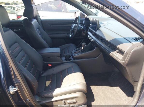 7FARS6H89TE007585 2026 HONDA CR-V HYBRID Blue Widok wnętrza z przodu