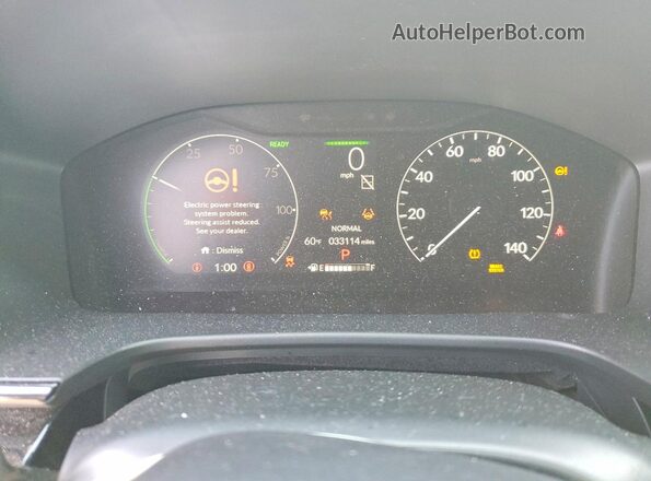 7FARS6H90PE021826 2023 HONDA CR-V Белый Вид щитка приборов