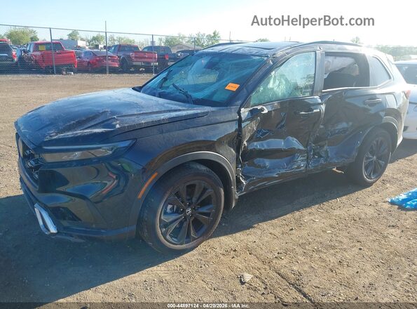 7FARS6H93TE018767 2026 HONDA CR-V HYBRID Черный Передняя левая четверть
