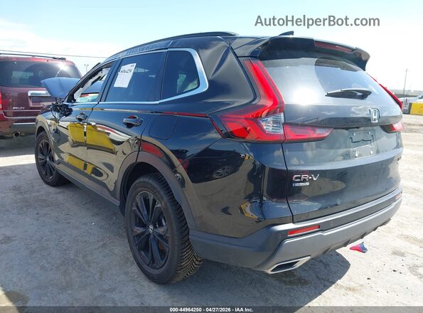 7FARS6H94RE072135 2024 HONDA CR-V HYBRID Black Tył lewy