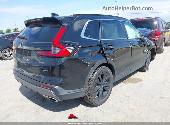 7FARS6H94RE072135 2024 HONDA CR-V HYBRID Black Tył prawy