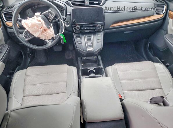 7FART6H84ME027757 2021 HONDA CRV Красный Вид панели приборов