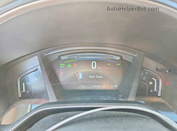 7FART6H86LE027452 2020 HONDA CR-V Gray Instrument cluster view