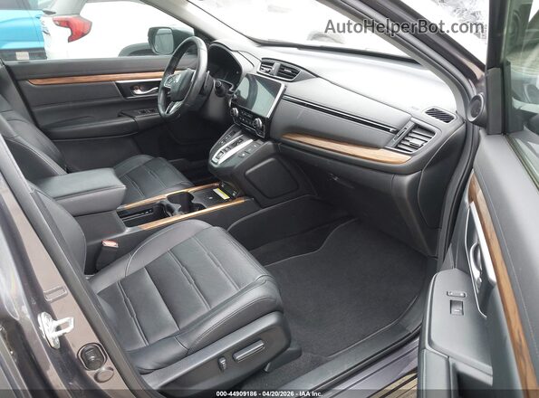 7FART6H92LE017896 2020 HONDA CR-V HYBRID Gray Вид салону спереду