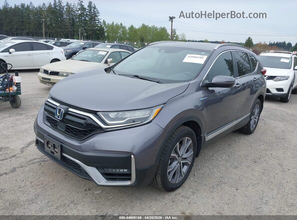 7FART6H92LE017896 2020 HONDA CR-V HYBRID Gray Передня ліва чверть