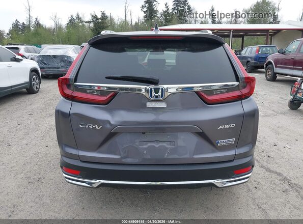 7FART6H92LE017896 2020 HONDA CR-V HYBRID Gray 
