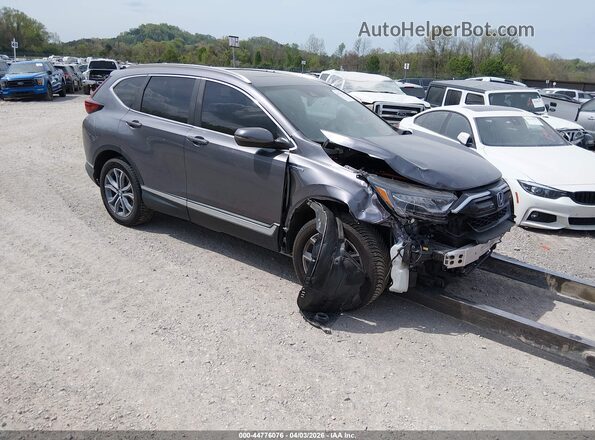 7FART6H93LE021262 2020 HONDA CR-V HYBRID Gray Передня права чверть