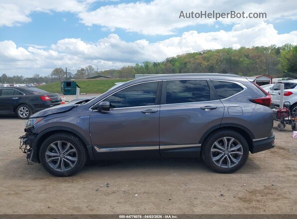 7FART6H93LE021262 2020 HONDA CR-V HYBRID Gray Панорамний вид салону 360°