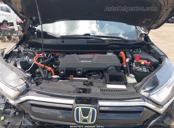 7FART6H93LE021262 2020 HONDA CR-V HYBRID Gray Вид ззаду