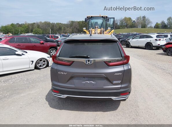 7FART6H93LE021262 2020 HONDA CR-V HYBRID Gray 