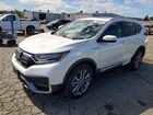 2021 Honda Cr-v Touring White vin: 7FART6H93ME002261