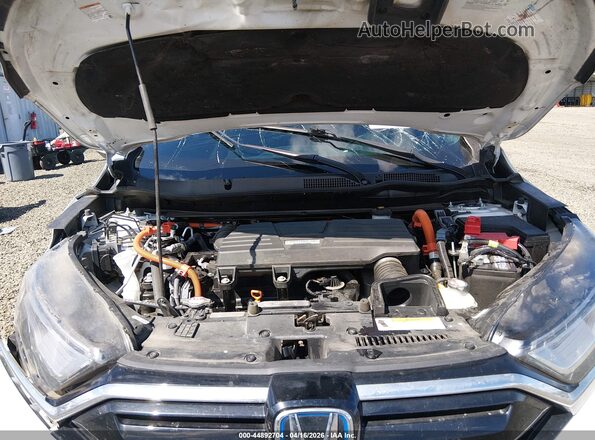 7FART6H94ME008263 2021 HONDA CR-V HYBRID Белый Вид сзади