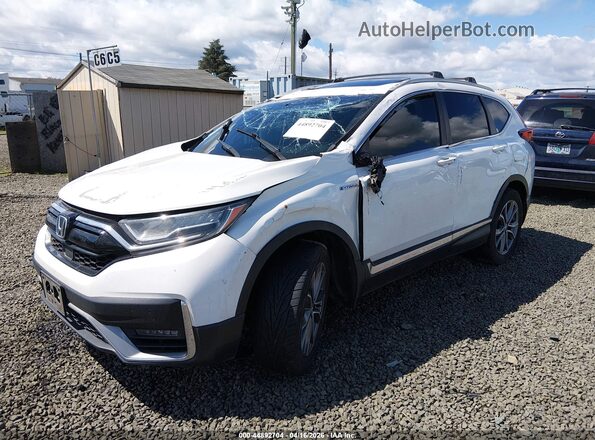7FART6H94ME008263 2021 HONDA CR-V HYBRID Белый Передняя левая четверть