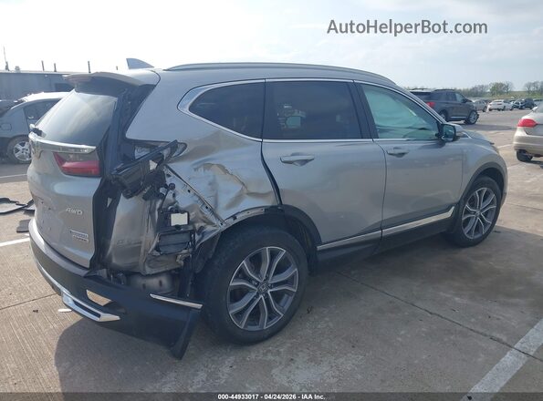 7FART6H95ME033916 2021 HONDA CR-V HYBRID Silver Tył prawy