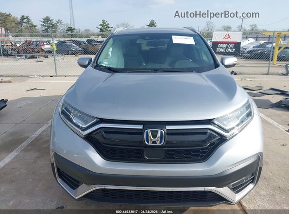 7FART6H95ME033916 2021 HONDA CR-V HYBRID Silver Widok zestawu wskaźników