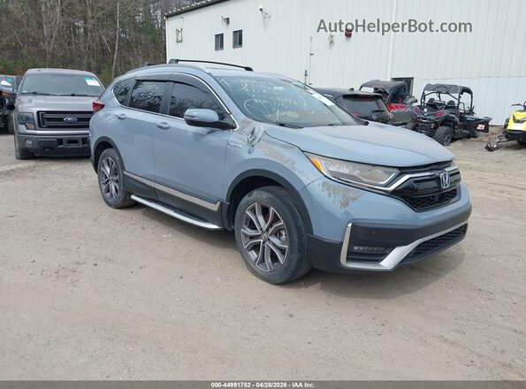 7FART6H97ME008273 2021 HONDA CR-V Синий Передняя правая четверть
