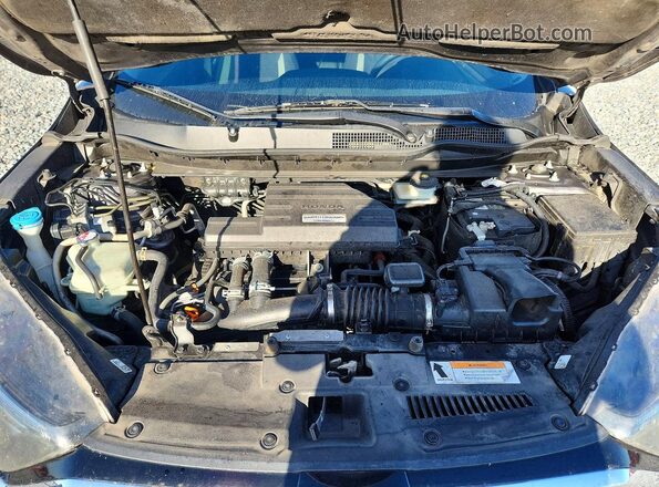 7FARW1H22LE001968 2020 HONDA CR-V Gray Vista interior trasera
