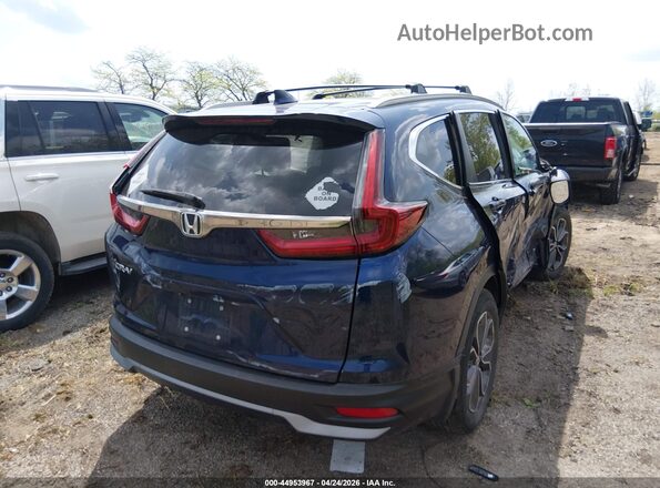 7FARW1H56LE017200 2020 HONDA CR-V Синий Задняя правая четверть