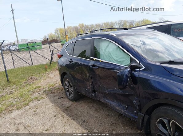 7FARW1H56LE017200 2020 HONDA CR-V Синий Вид задней части салона